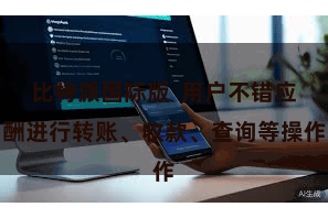 比特派国际版  用户不错应酬进行转账、收款、查询等操作