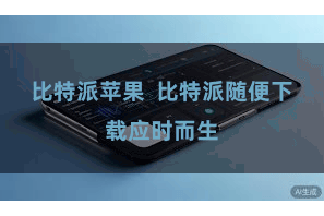 比特派苹果 比特派随便下载应时而生