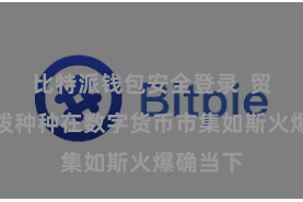 比特派钱包安全登录  贸易更活泼种种在数字货币市集如斯火爆确当下